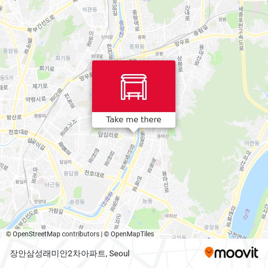 장안삼성래미안2차아파트 map