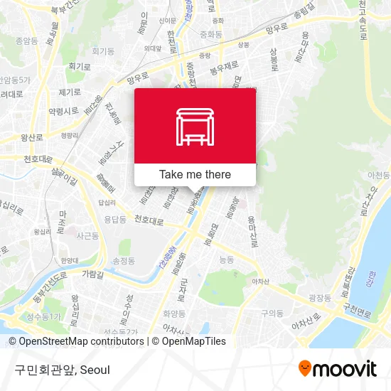 구민회관앞 map