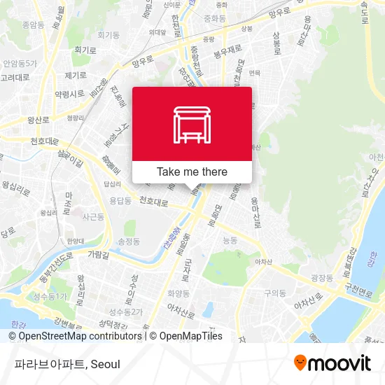 파라브아파트 map