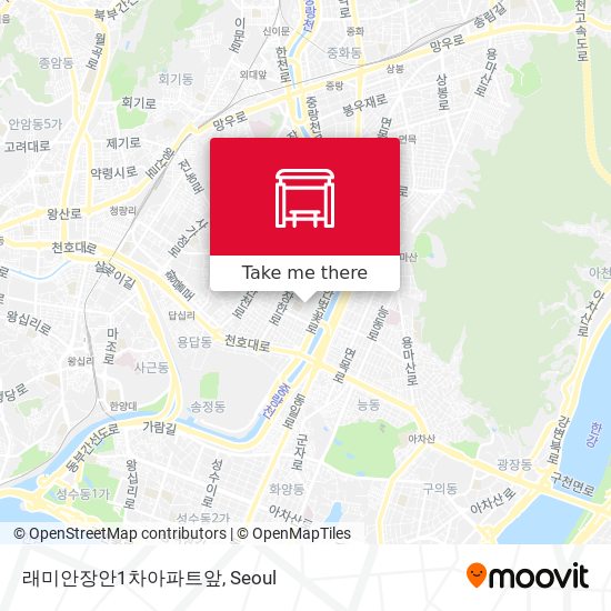 래미안장안1차아파트앞 map