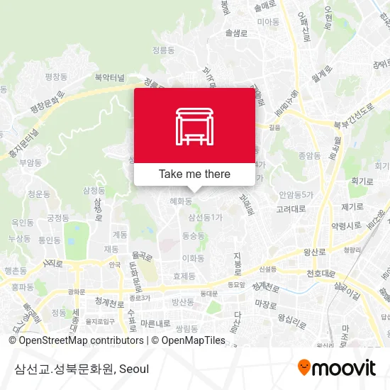삼선교.성북문화원 map