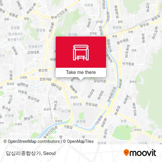 답십리종합상가 map
