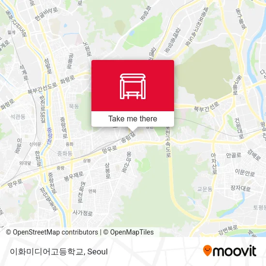 이화미디어고등학교 map