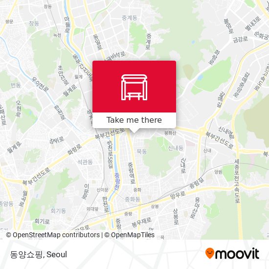 동양쇼핑 map