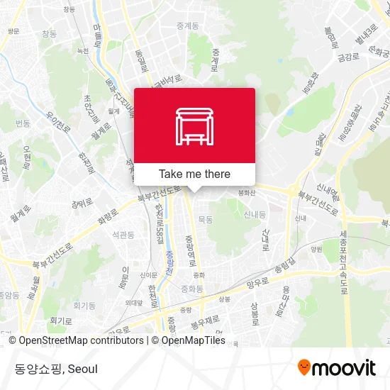 동양쇼핑 map