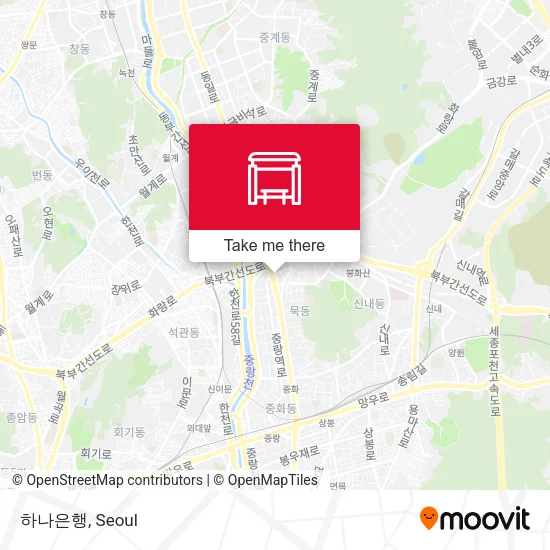 하나은행 map