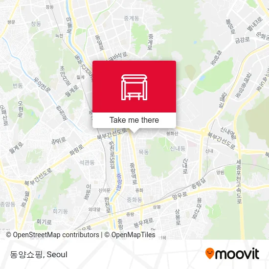 동양쇼핑 map