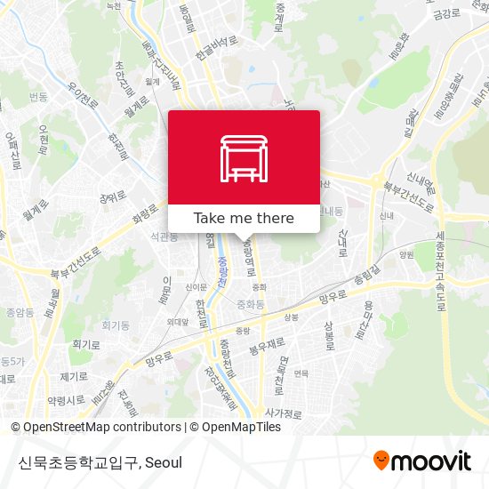 신묵초등학교입구 map