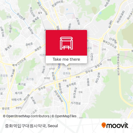 중화역입구대원사약국 map