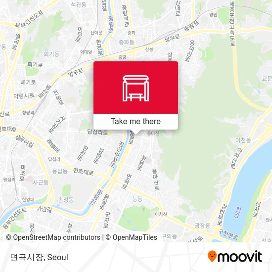 면곡시장 map