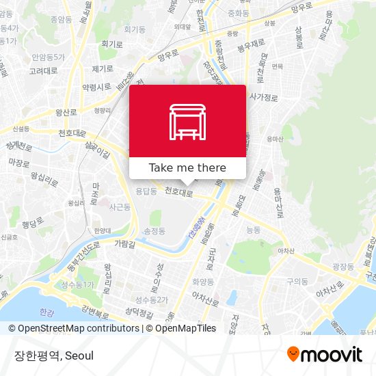 장한평역 map