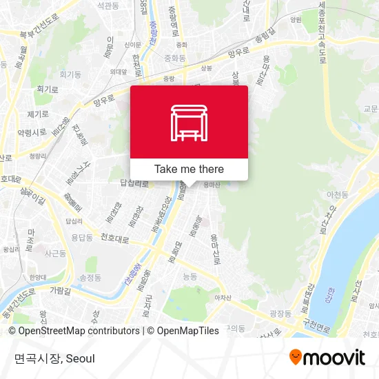 면곡시장 map