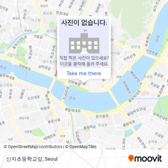 신자초등학교앞 map