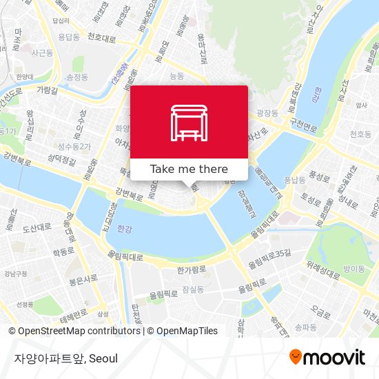 자양아파트앞 map