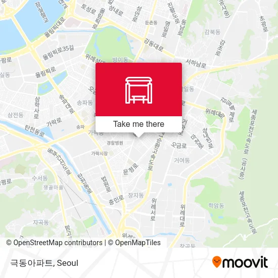 극동아파트 map