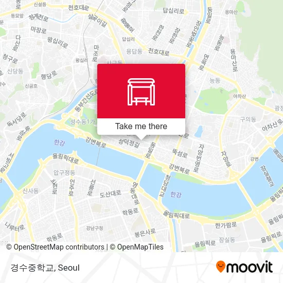 경수중학교 map