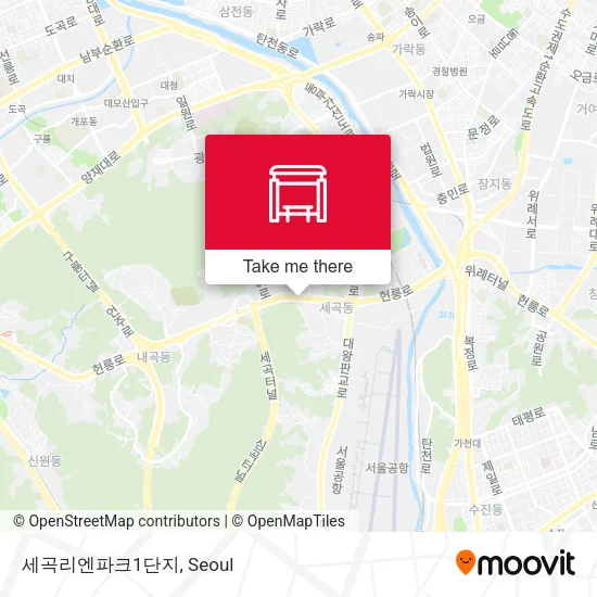세곡리엔파크1단지 map
