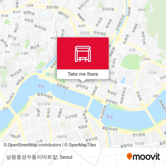 성원중성수동이마트앞 map