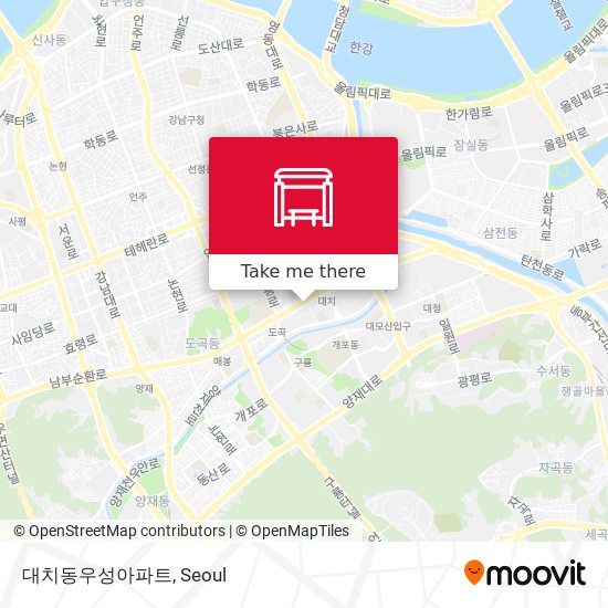 대치동우성아파트 map