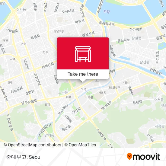 중대부고 map