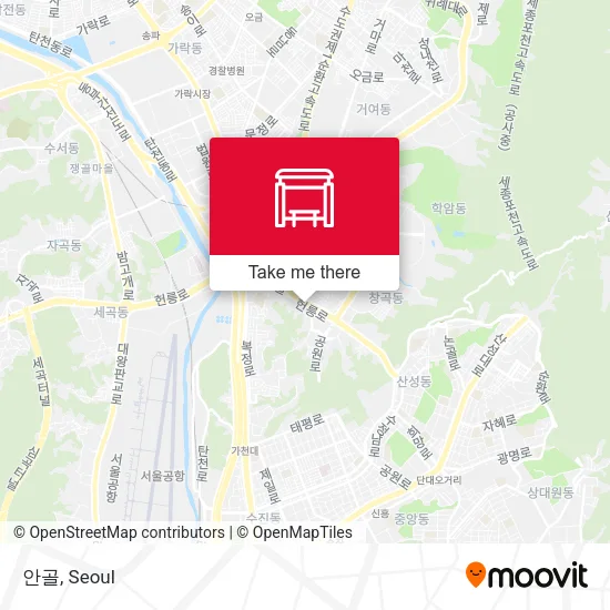 안골 map