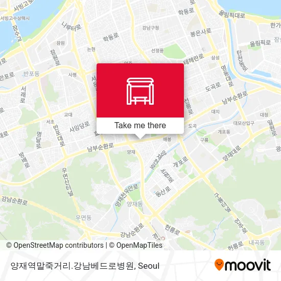 양재역말죽거리.강남베드로병원 map