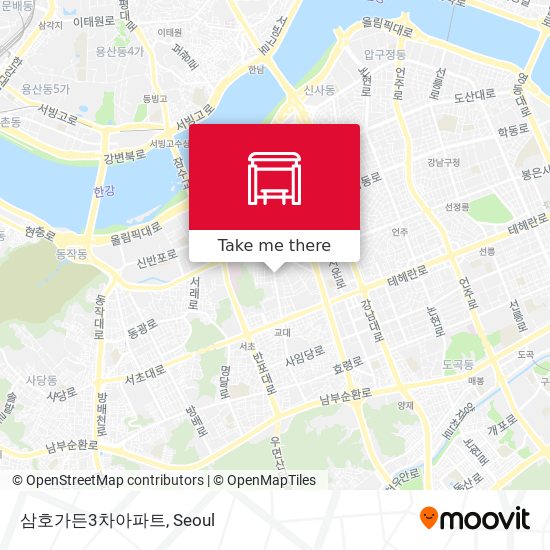 삼호가든3차아파트 map