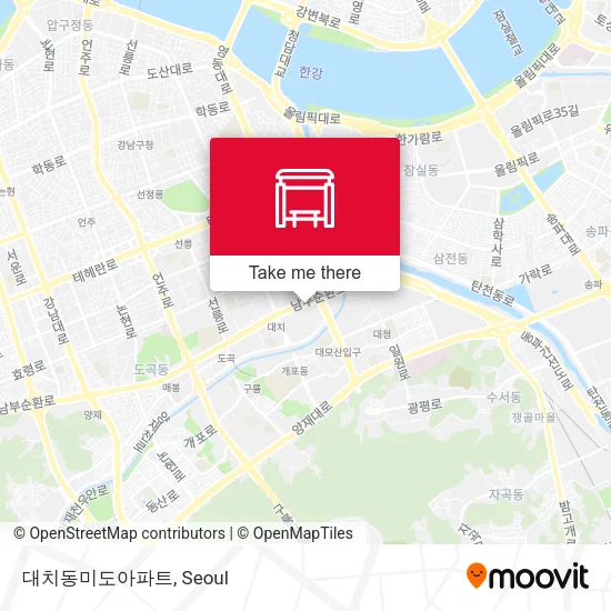 대치동미도아파트 map