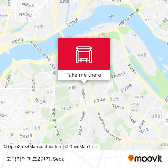 고덕리엔파크2단지 map