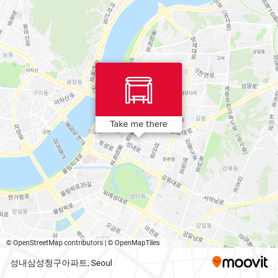 성내삼성청구아파트 map