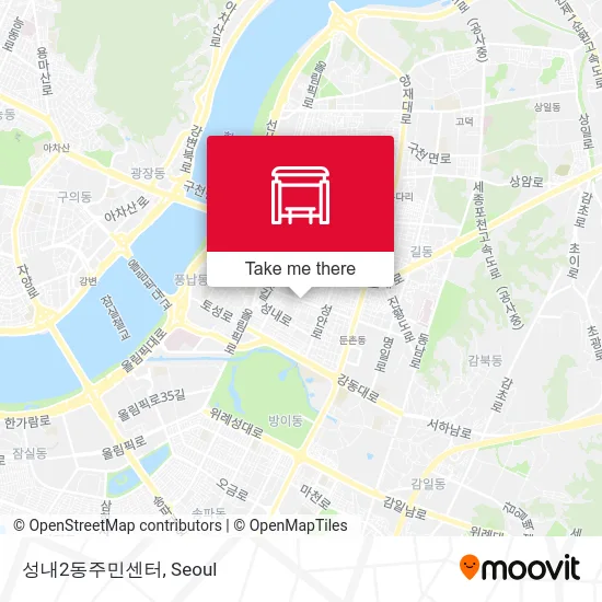 성내2동주민센터 map