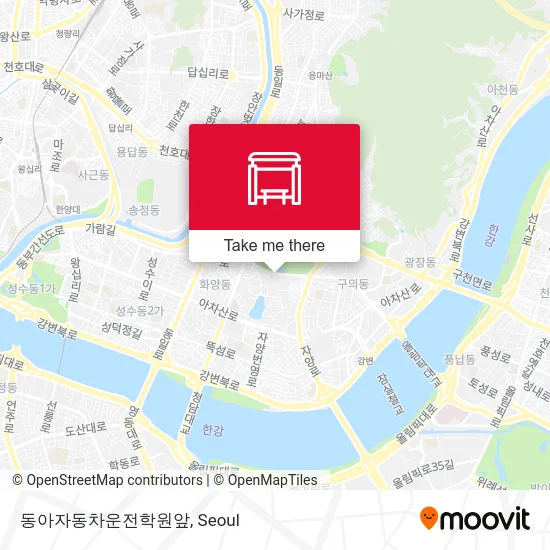 동아자동차운전학원앞 map