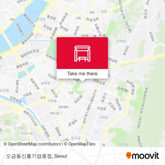 오금동신흥기업종점 map