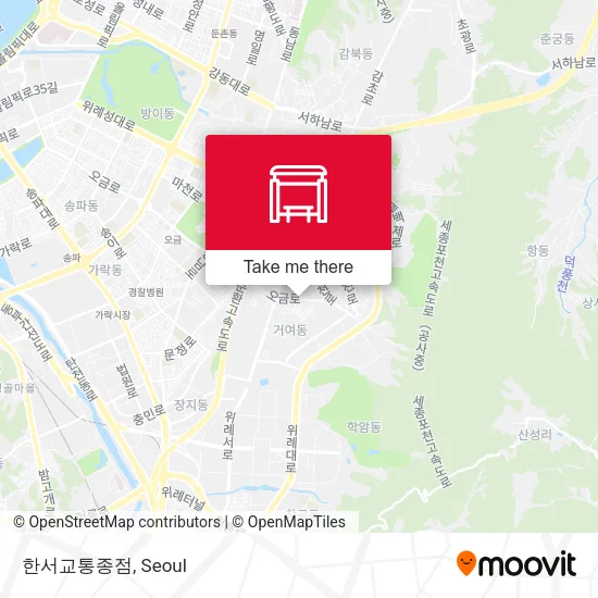 한서교통종점 map