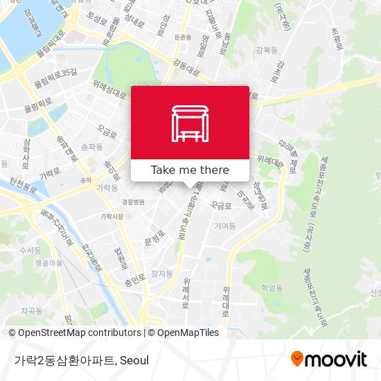 가락2동삼환아파트 map