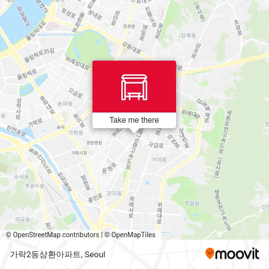 가락2동삼환아파트 map