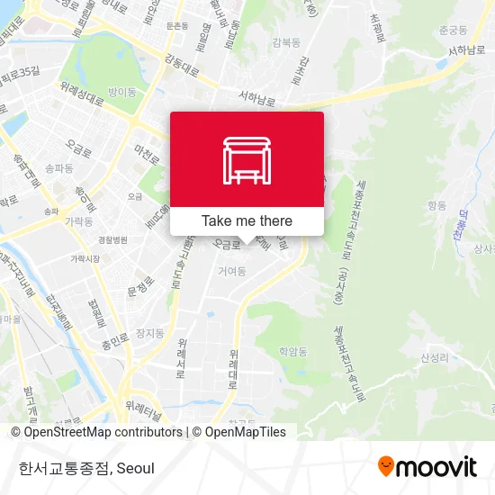 한서교통종점 map