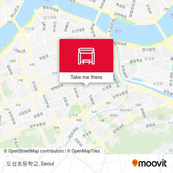 도성초등학교 map