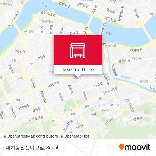 대치동진선여고앞 map