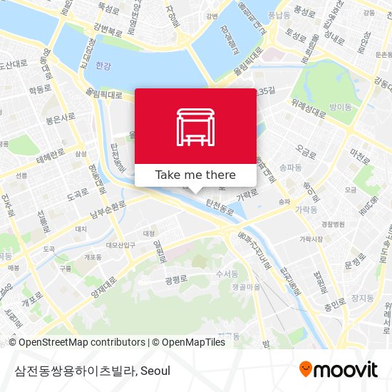 삼전동쌍용하이츠빌라 map