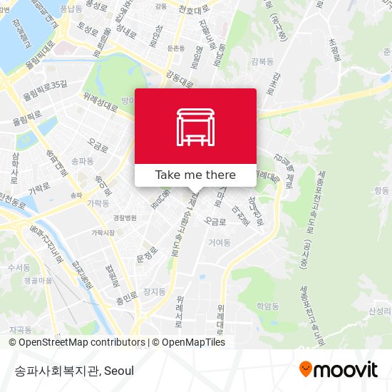 송파사회복지관 map