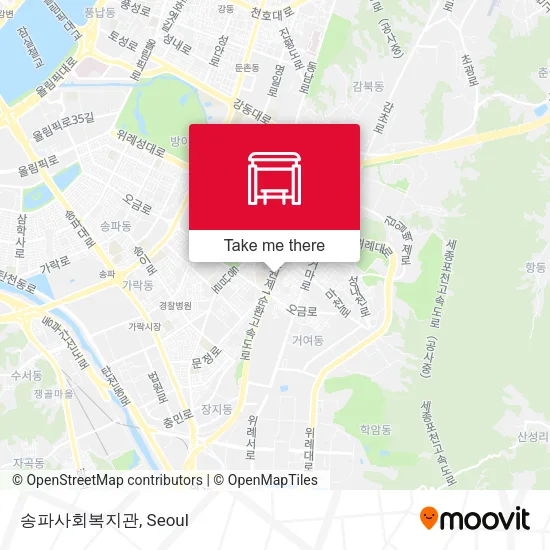 송파사회복지관 map