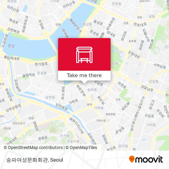 송파여성문화회관 map