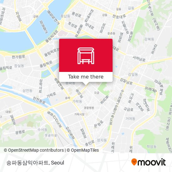 송파동삼익아파트 map