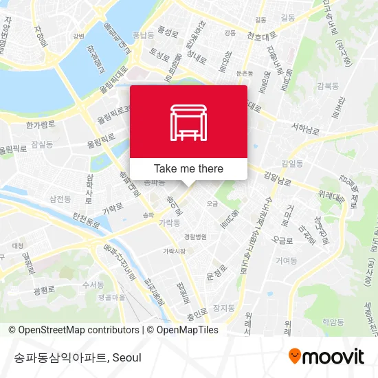 송파동삼익아파트 map