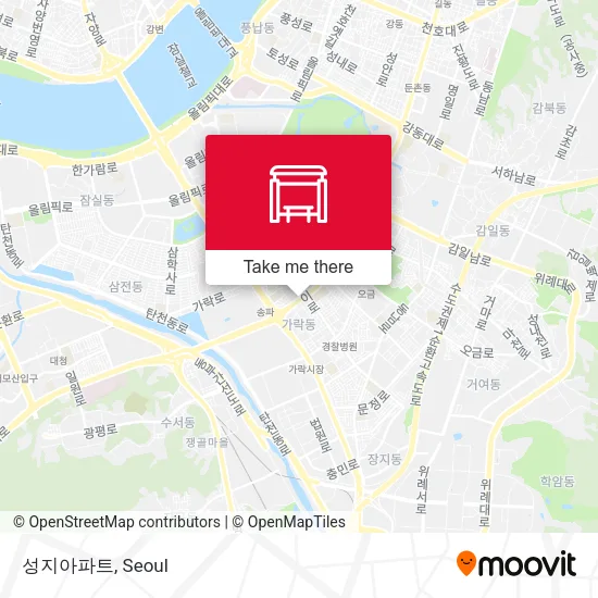 성지아파트 map