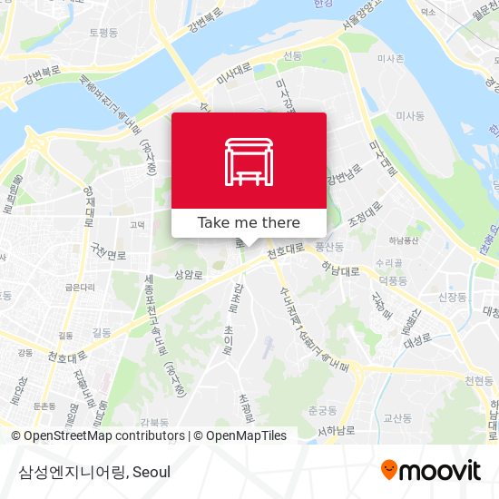 삼성엔지니어링 map