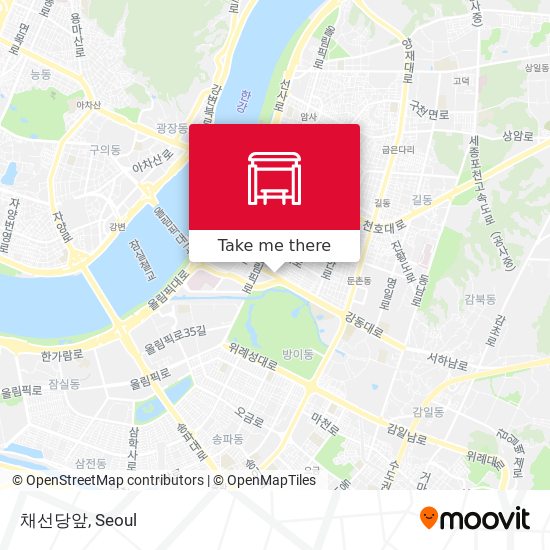 채선당앞 map