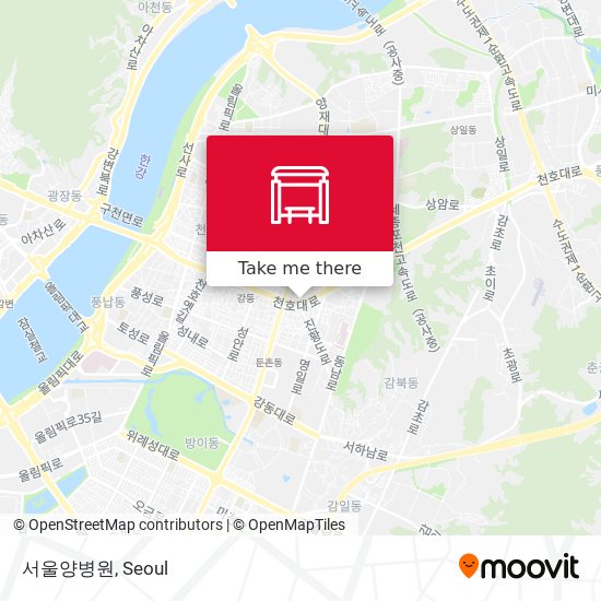 서울양병원 map