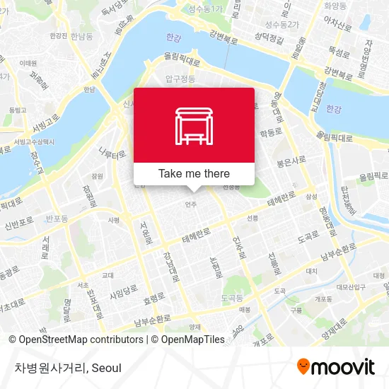 차병원사거리 map